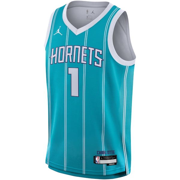 LaMelo Ball Charlotte Hornets Nike Youth Swingman Jersey - Icon Edition - Teal