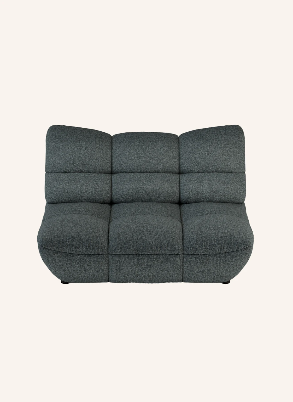 nydo 2-Sitzer Sofa POMODORO Flachgewebe
