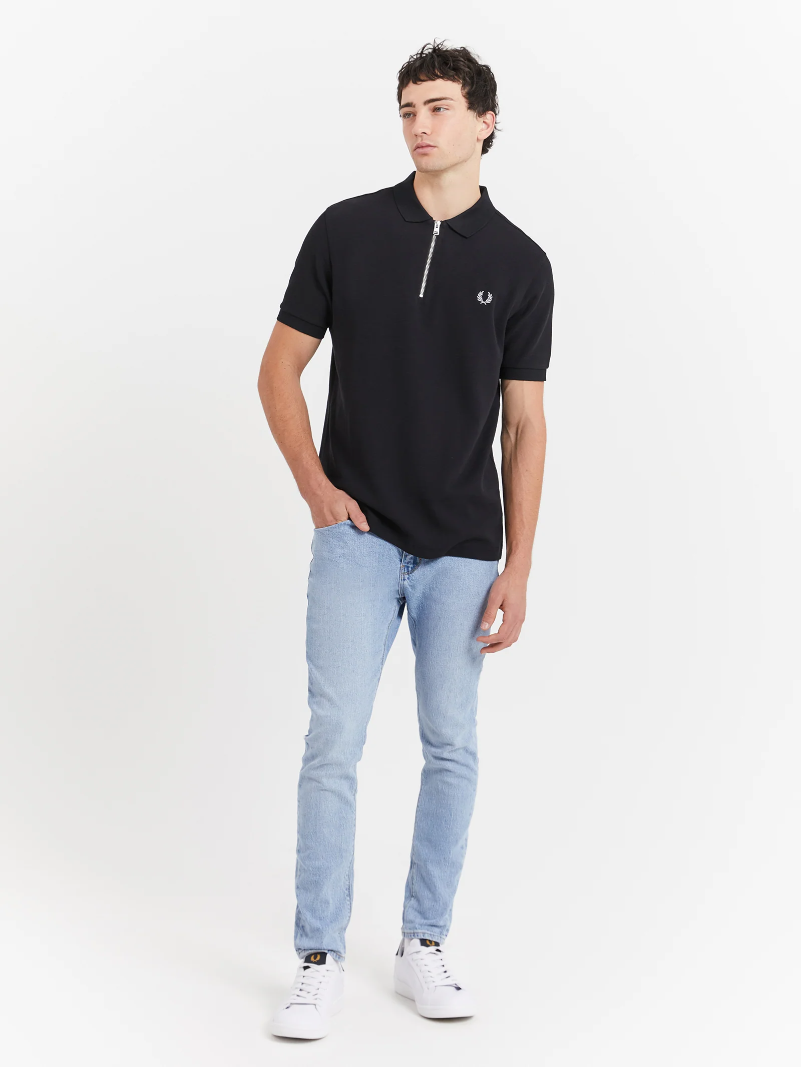 Waffle Textured Polo
