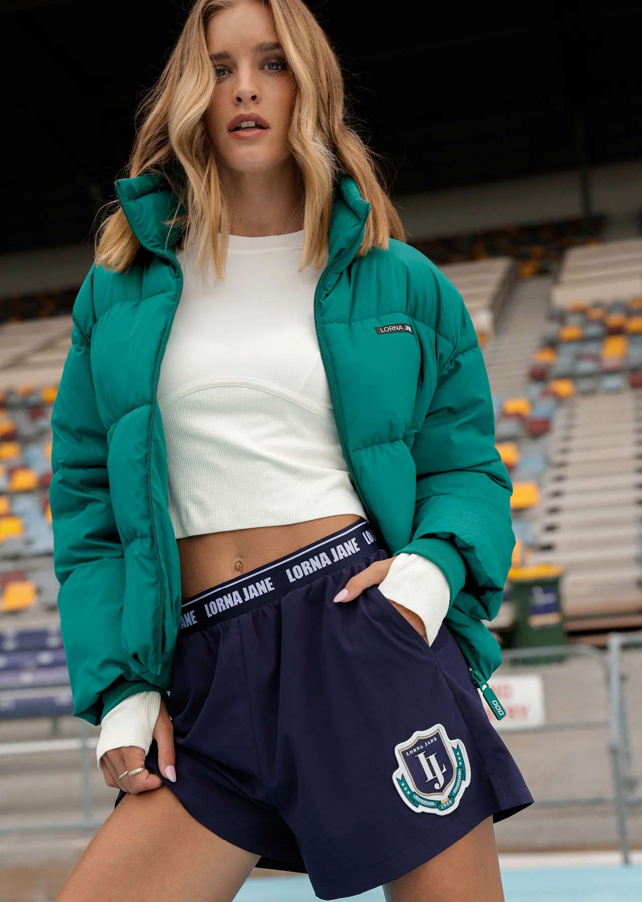 College Pocket Active Shorts