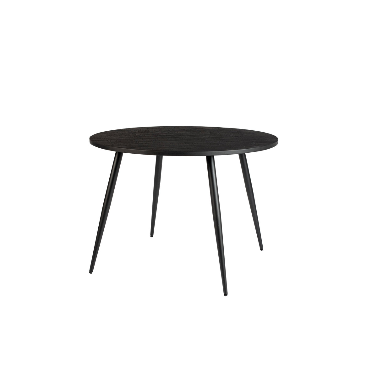 Housecraft Living Mo Eettafel Rond 110 cm Hout Zwart