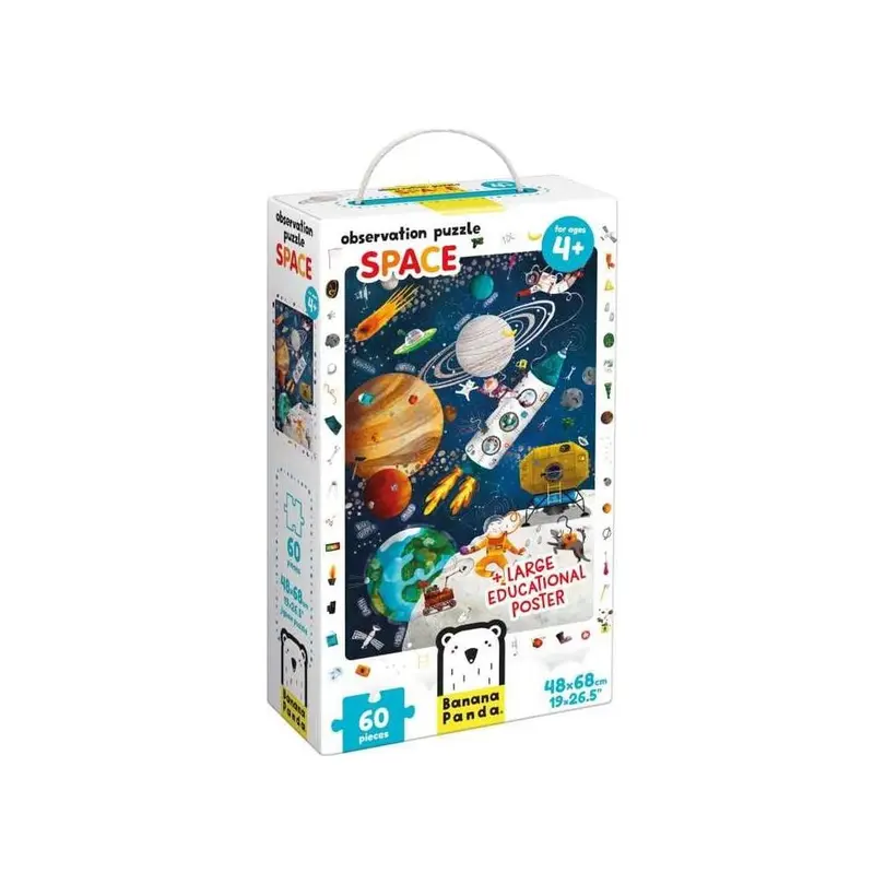 Puzzle 60-teilig Banana Panda