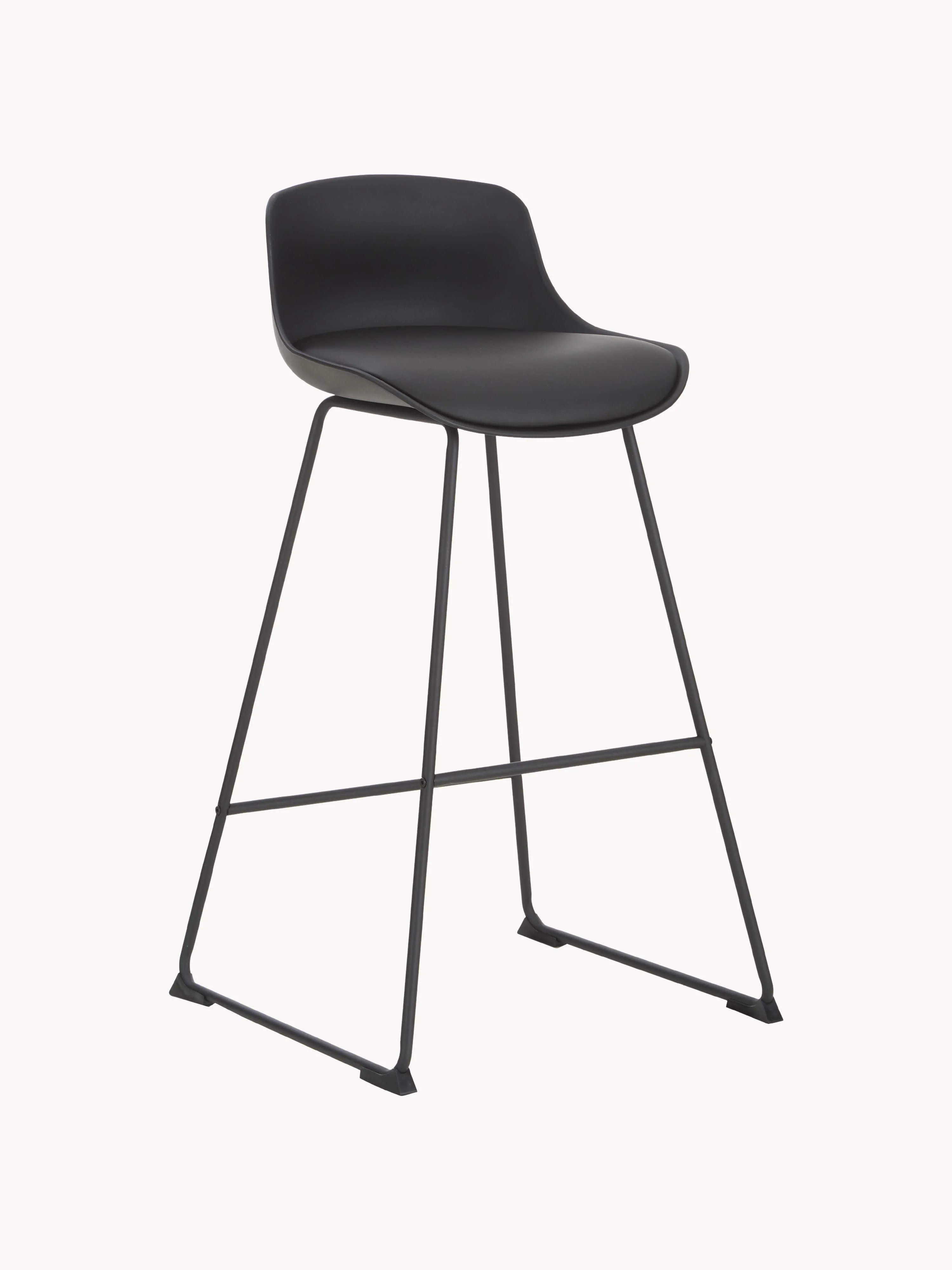 Kunstleder-Barstühle Tina, 2er-Set