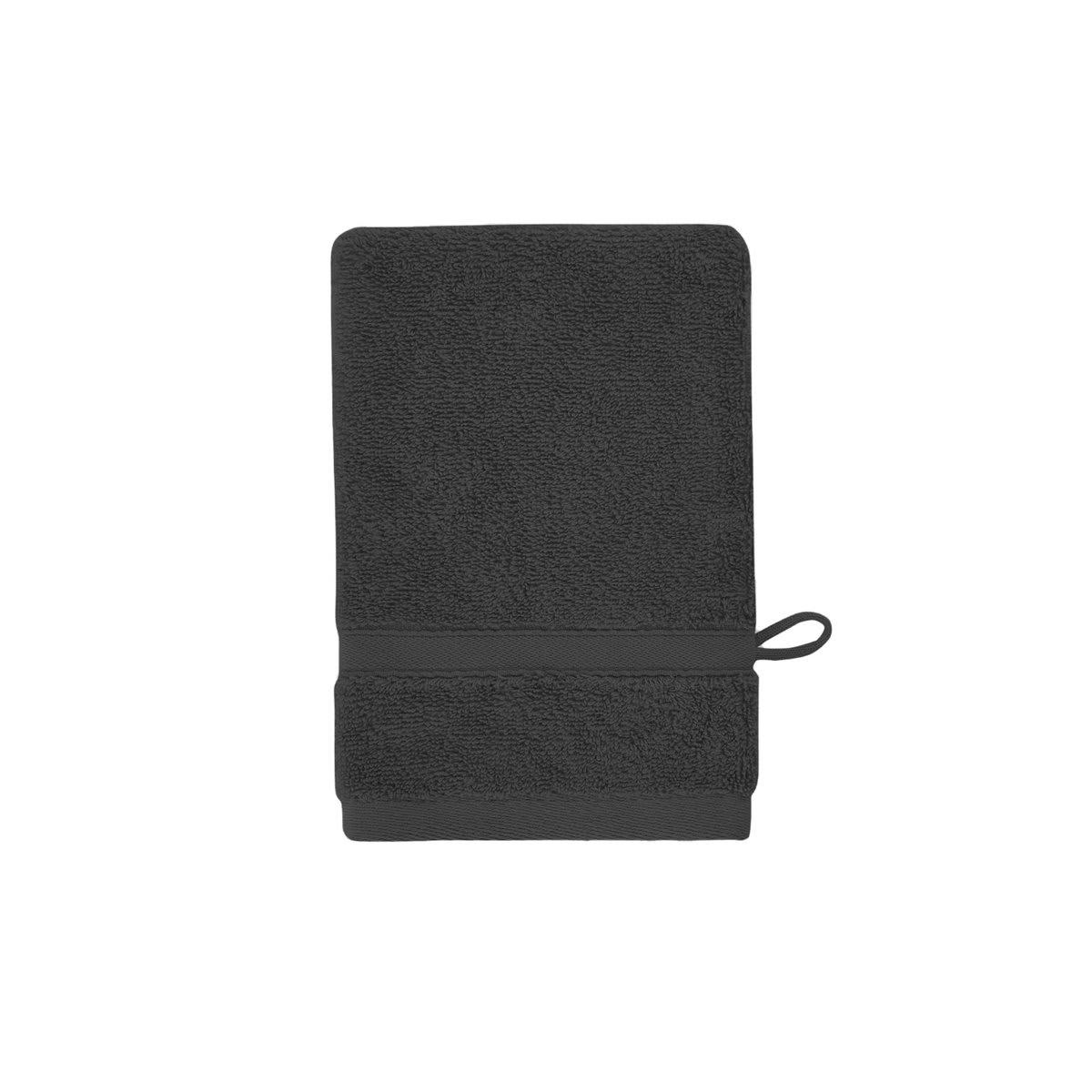 ORGANIKA - 2 gants en coton bio Carbone 16x22 cm