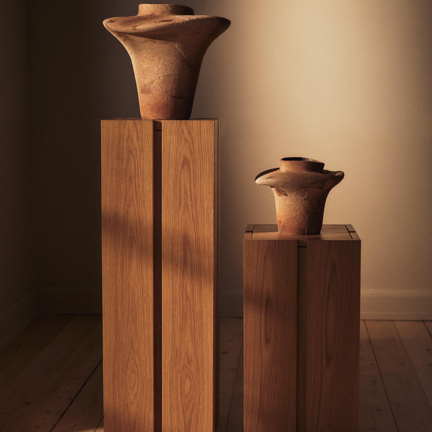 Ferm Living Parcel Pedestal Sokkel H 60 cm - Natural
