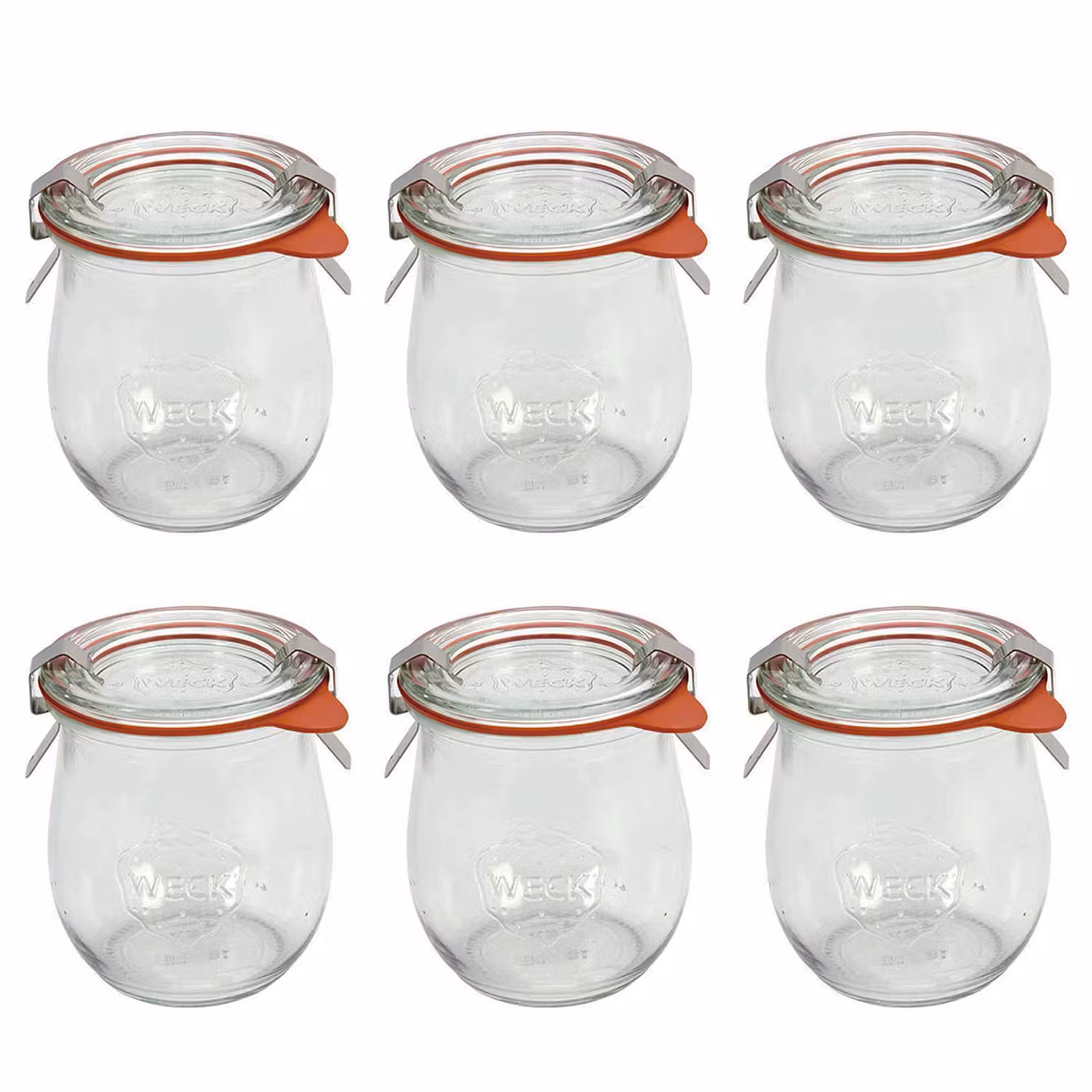 WECK Einkochglas-Set 6-tlg.