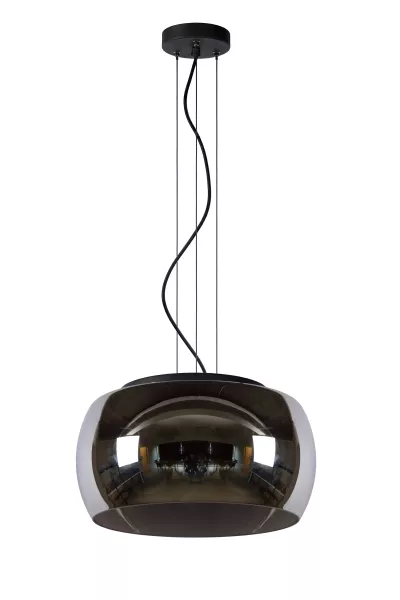 Lampa wisząca czarna OLIVIA 3xE27x40W wym: 170x40x40 cm Lucide