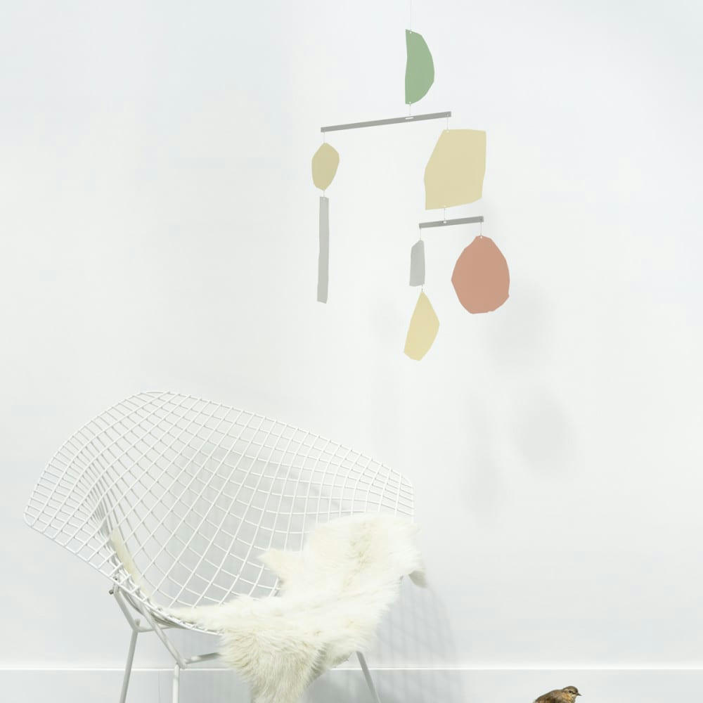 - Mobile décoratif couleurs pastels 59x59cm