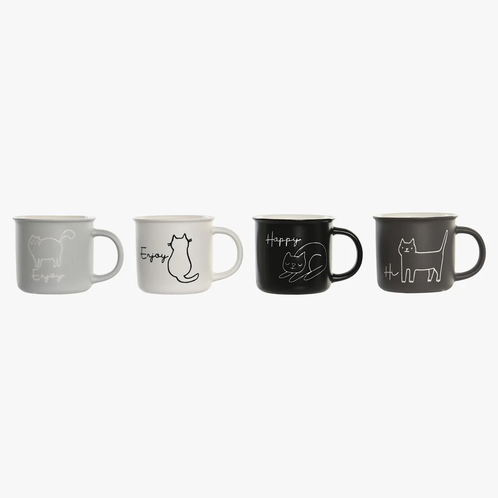 Caneca 360ml MINIMAL CATS