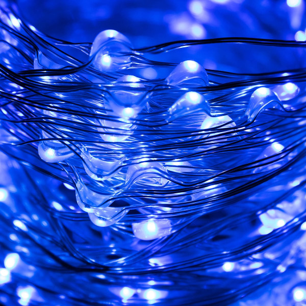 Lampki choinkowe 10 LED druciki mikro na baterie