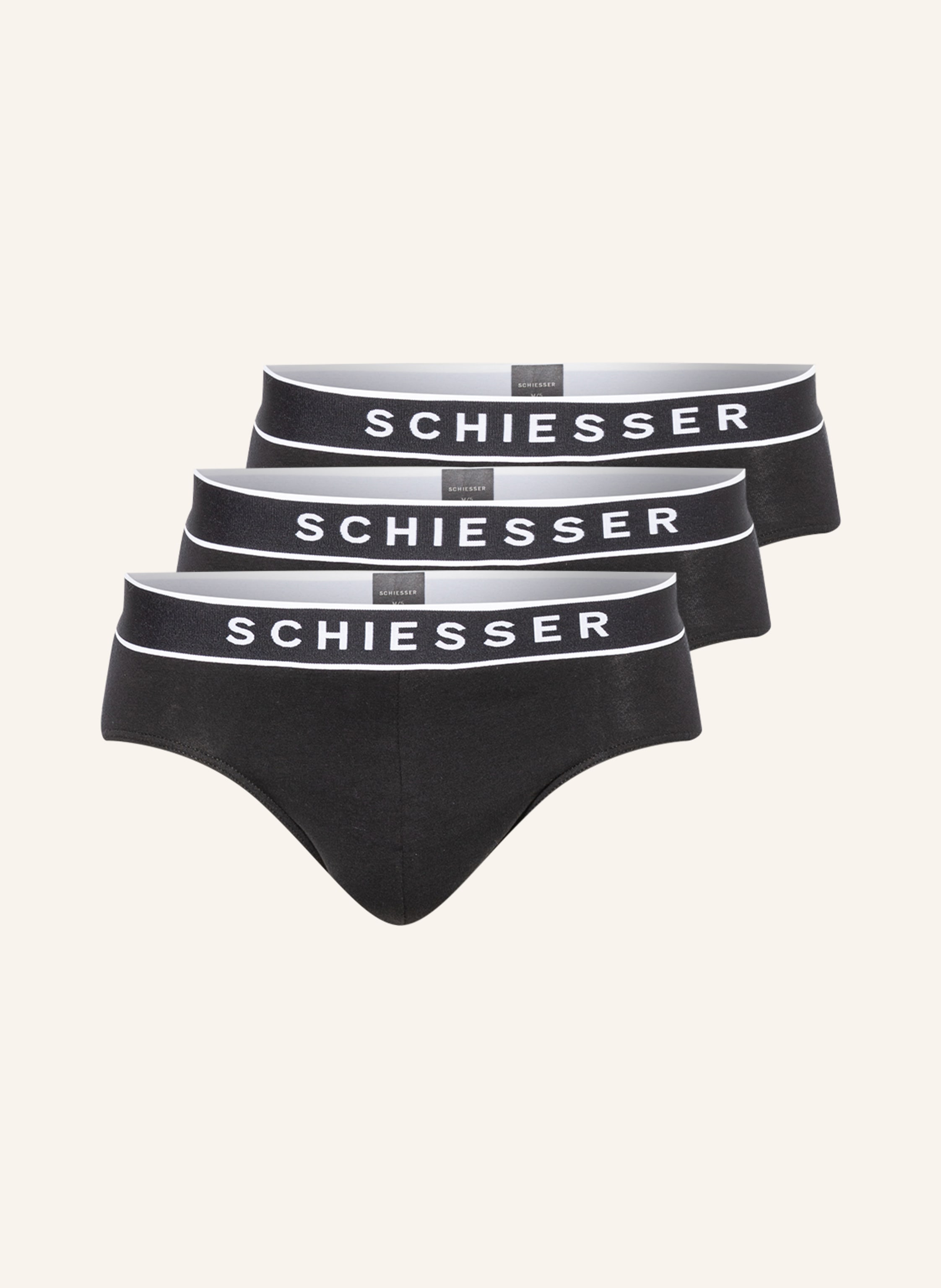 SCHIESSER 3er-Pack Slips 95/5