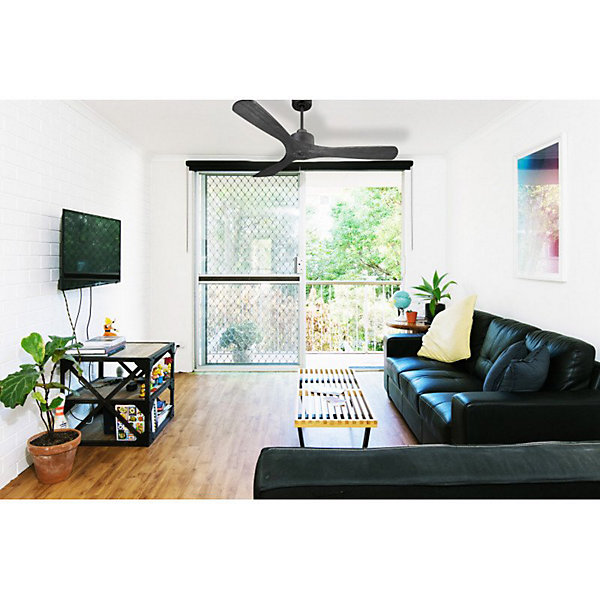 Modulo SlimRing - Super destratificateur et ventilateur DC 132 cm noirpales bois noiridéal 26 à 40 m²