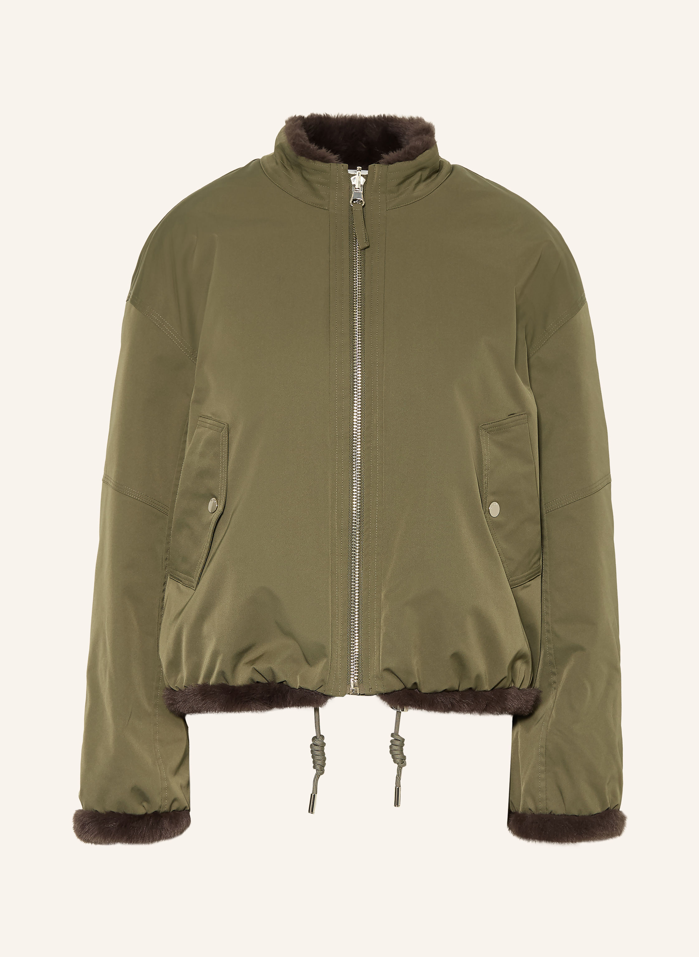 RIANI Jacke zum Wenden mit Kunstfell