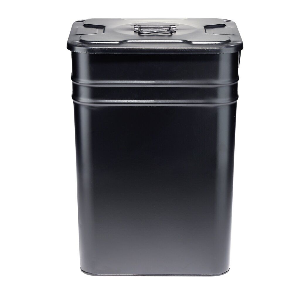Poubelle de cuisine 26L métal 31x25xH43cm (2 modèles)