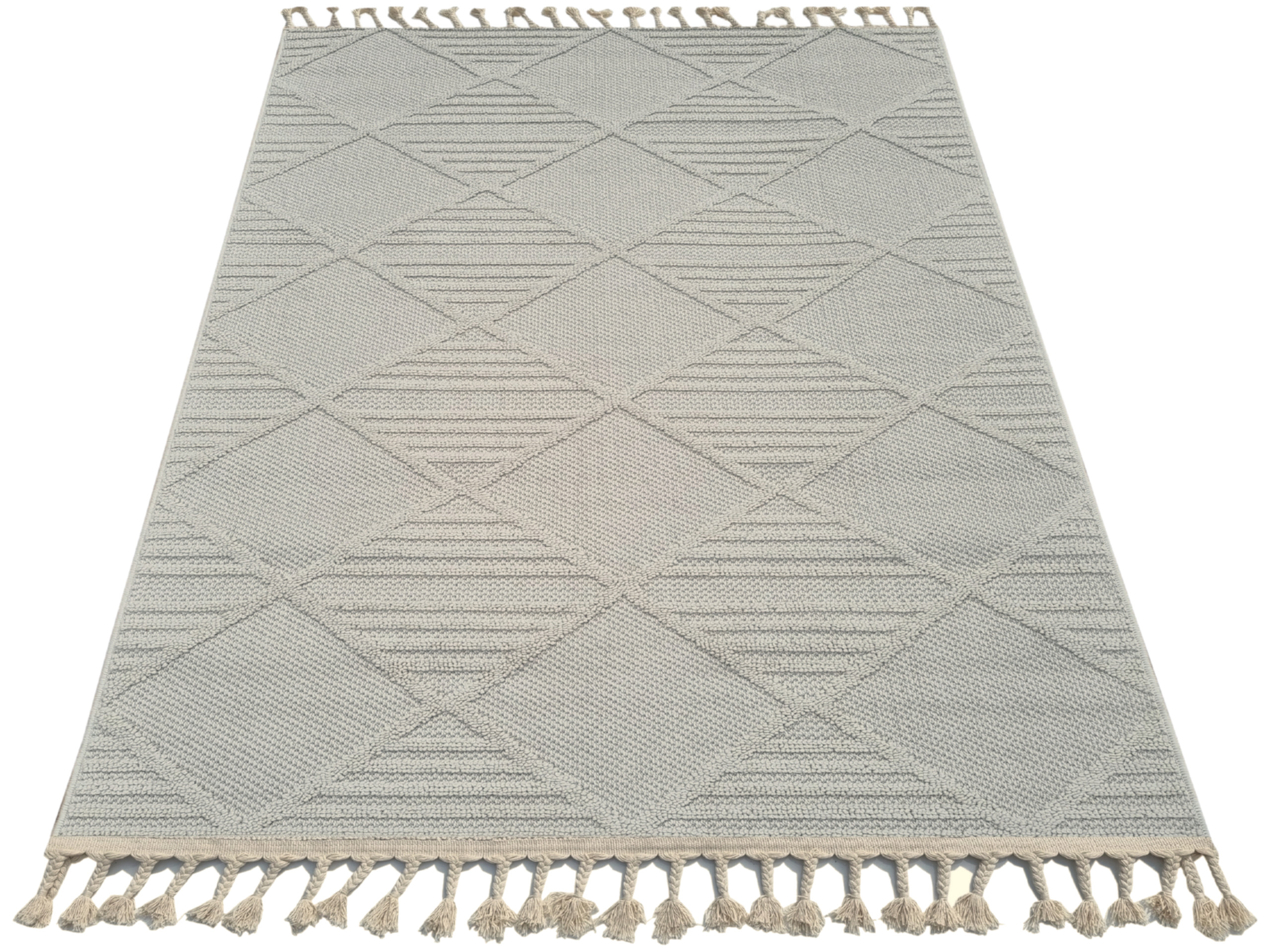 Dywan kremowy boucle Milano 038idealny dopokoju salonu180x260