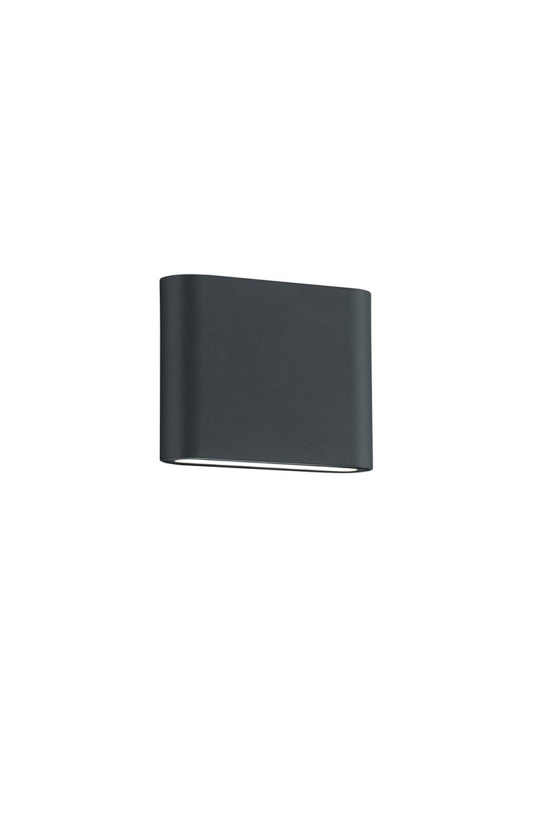 Kinkiet zewnętrzny THAMES II 3000K antracyt LED 2x3W 260lm IP54 Trio