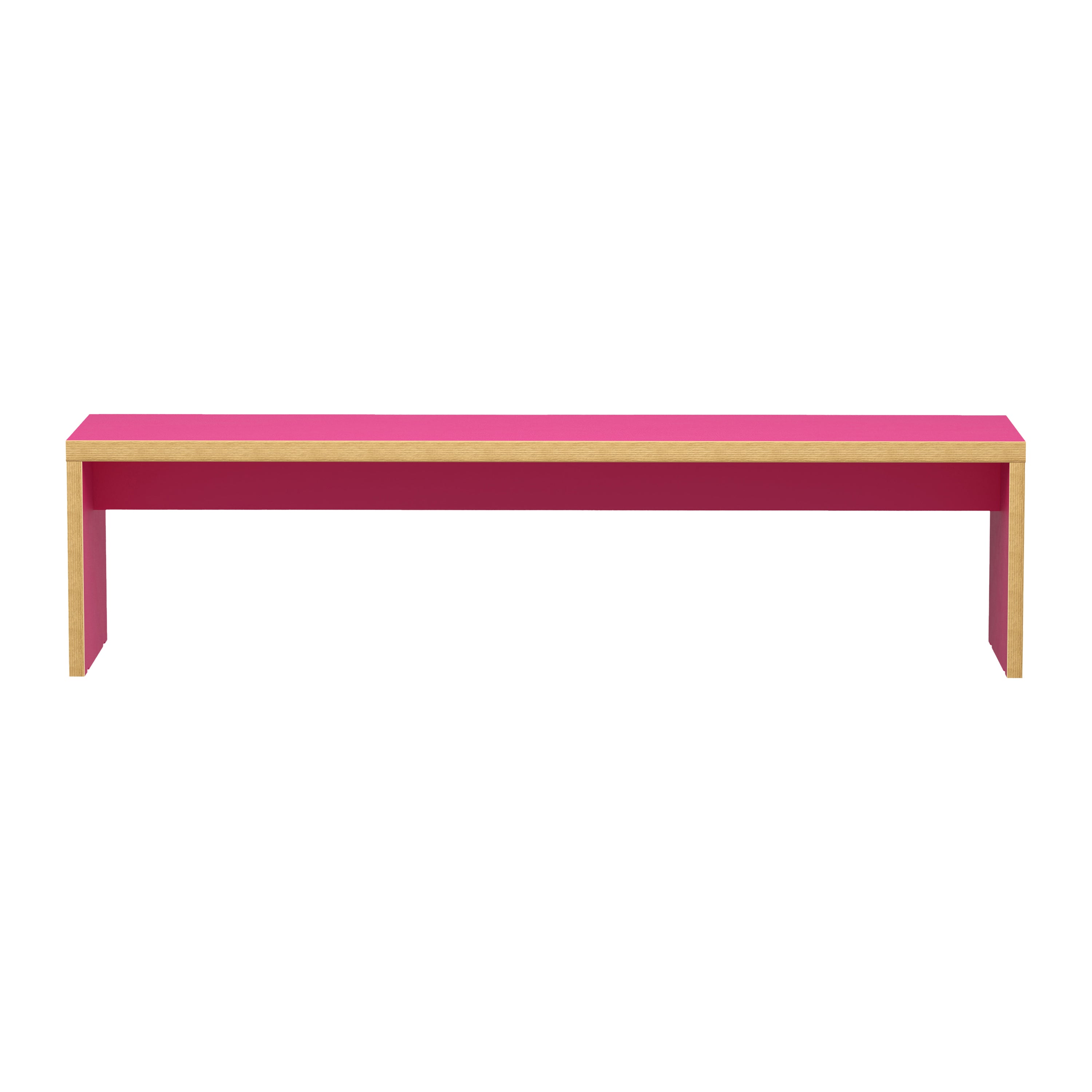 HKliving Bench Bankje B 180 cm - Raspberry