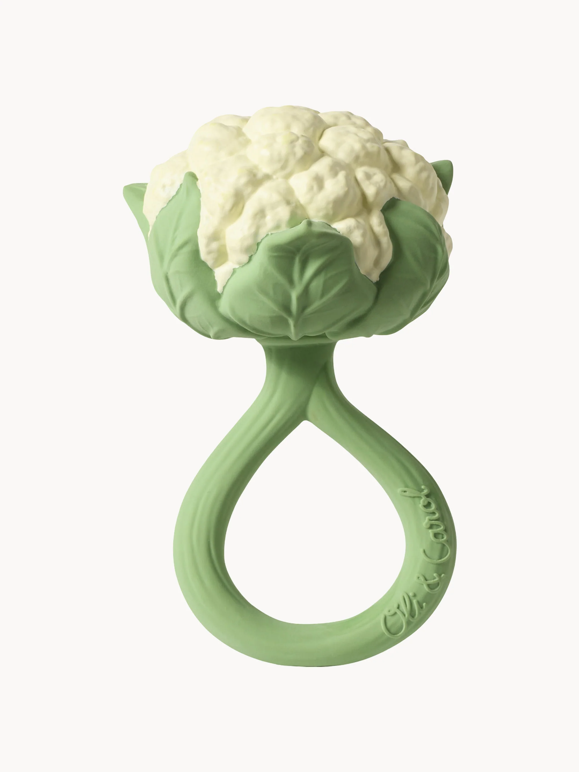 Handgefertigte Rassel Cauliflower
