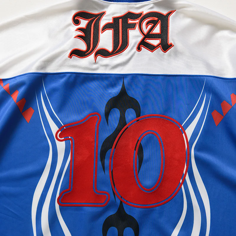 Adidas Bringbacks Remixed Japan Jersey - Power Blue/White