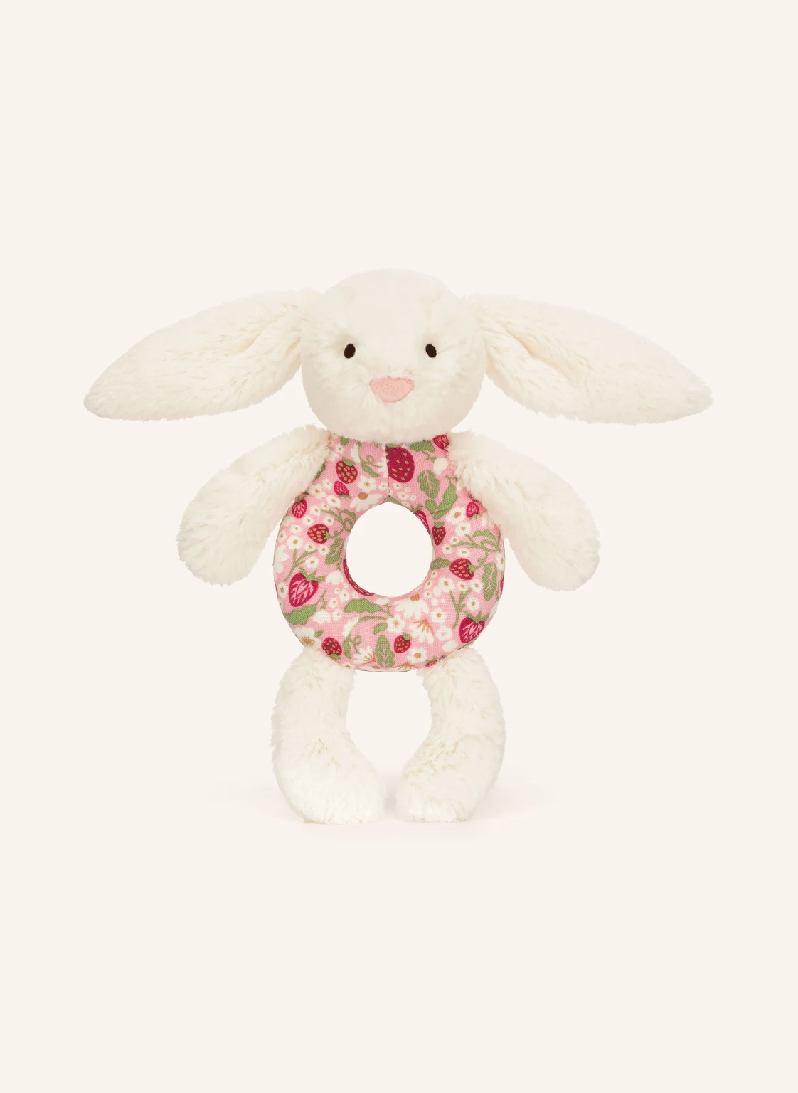 Jellycat Plüsch-Rassel BLOSSOM CREAM BUNNY BERRY