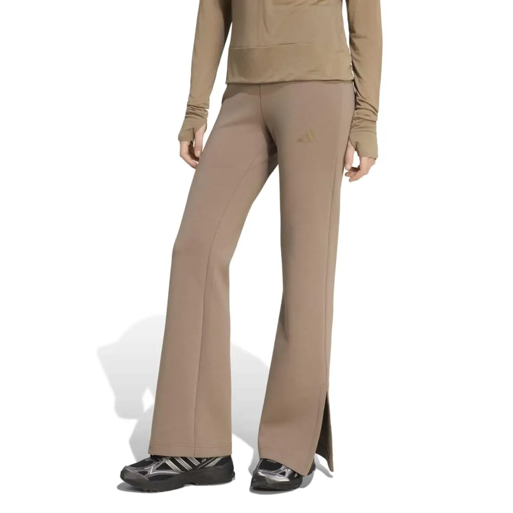 adidas Soft Lux Flared tracksuit pants