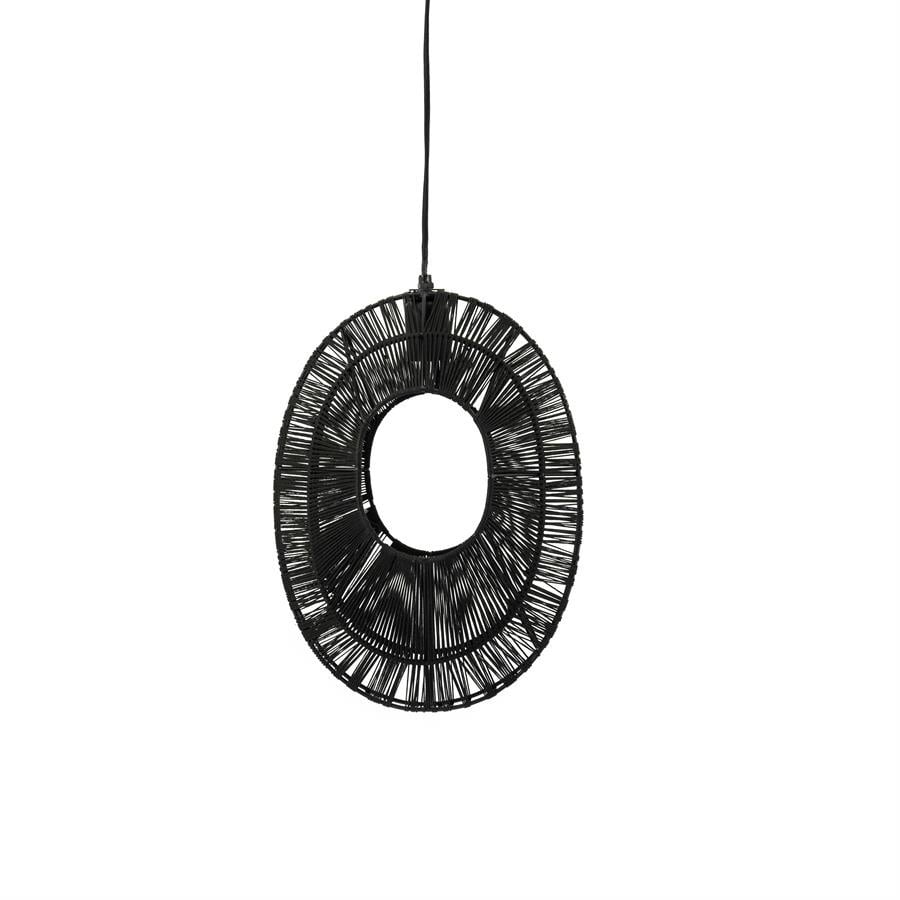FurniLux Hanglamp ovo 2 - black - 29x15x40 cm