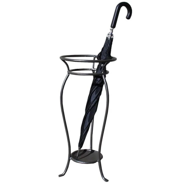 Iron Umbrella Stand - Black