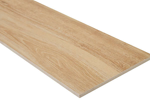 Carrelage sol extérieur aspect bois Toran 23 x 120 cm