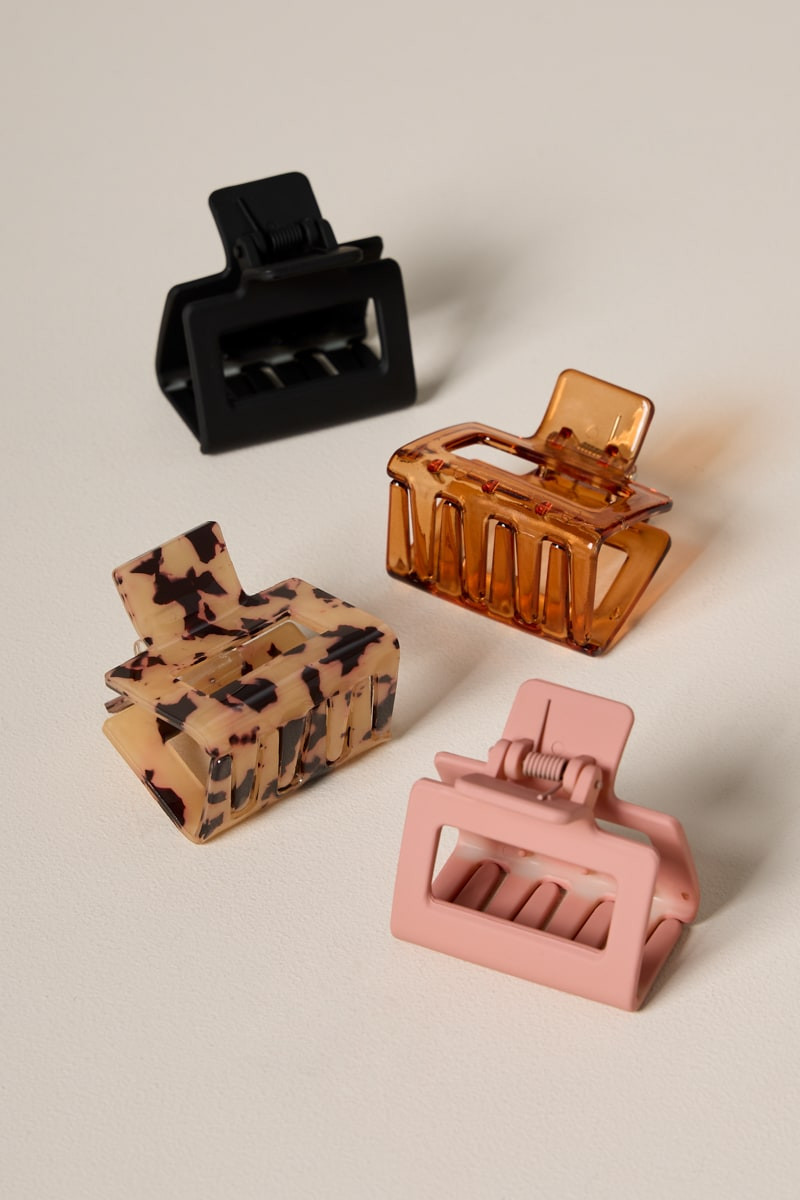 Paula Mixed Small Hair Claw Set