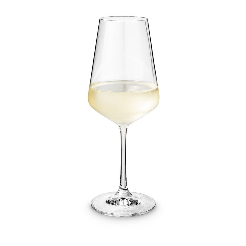 Wijnglas kristal - 350 ml - set van 4
