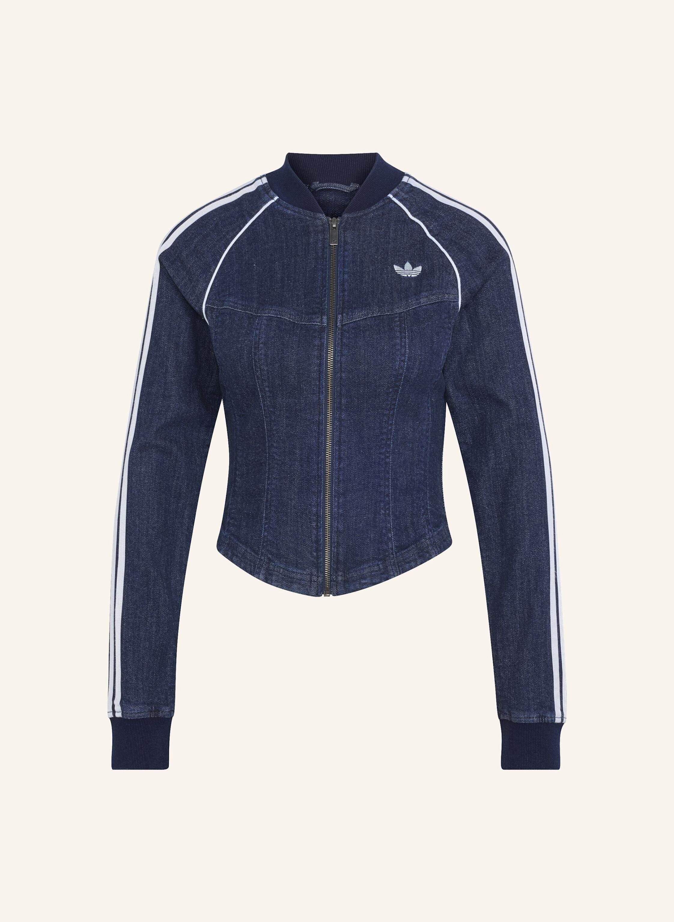 adidas Originals SUPERSTAR ORIGINALS JACKE, DENIM, KORSETT-STIL