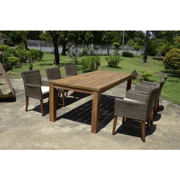 Gartentisch »Pala«, mit Akazienholz-Tischplatte, BxTxH: 220 x 100 x 78 cm