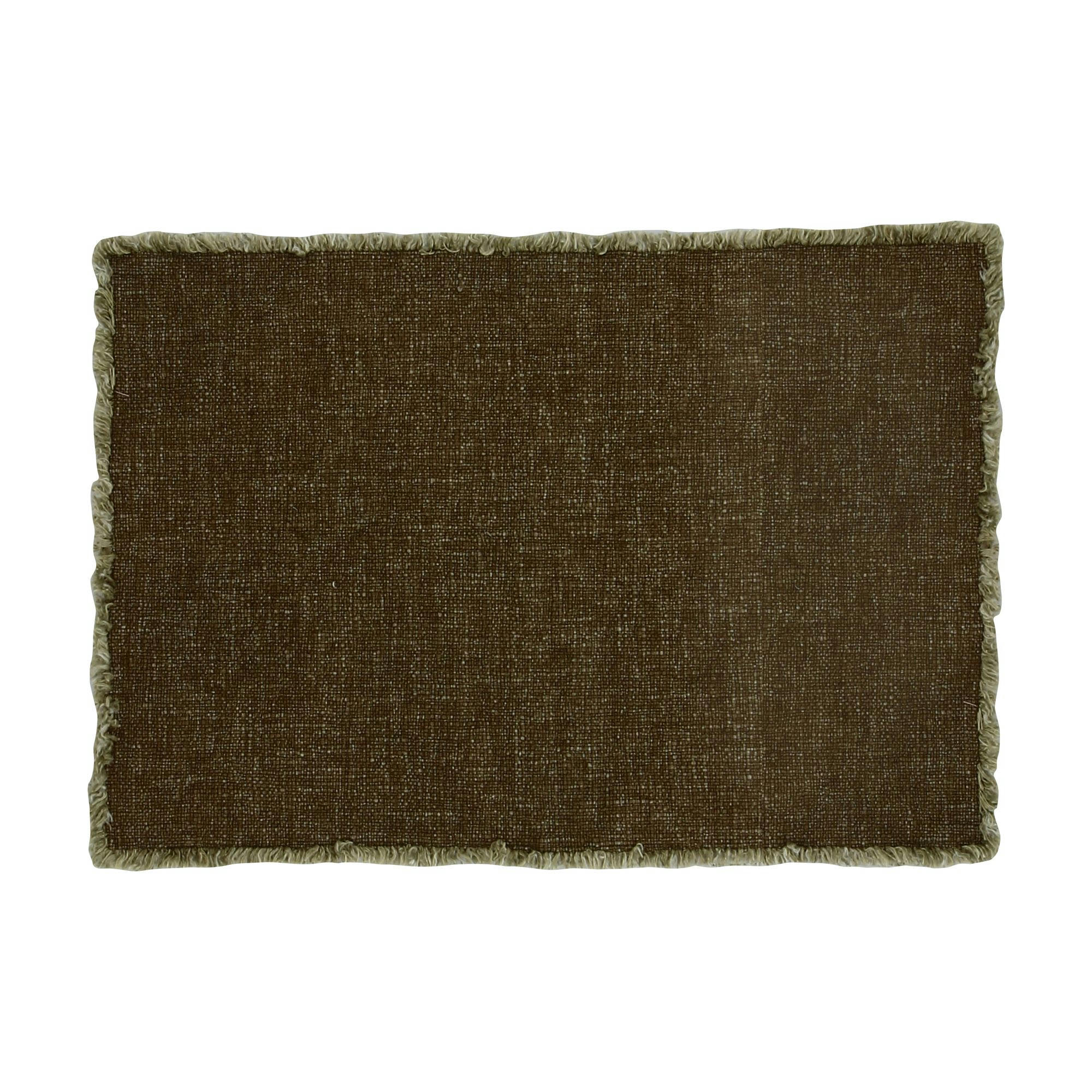 ORIGIN - Set de table en tissu kaki