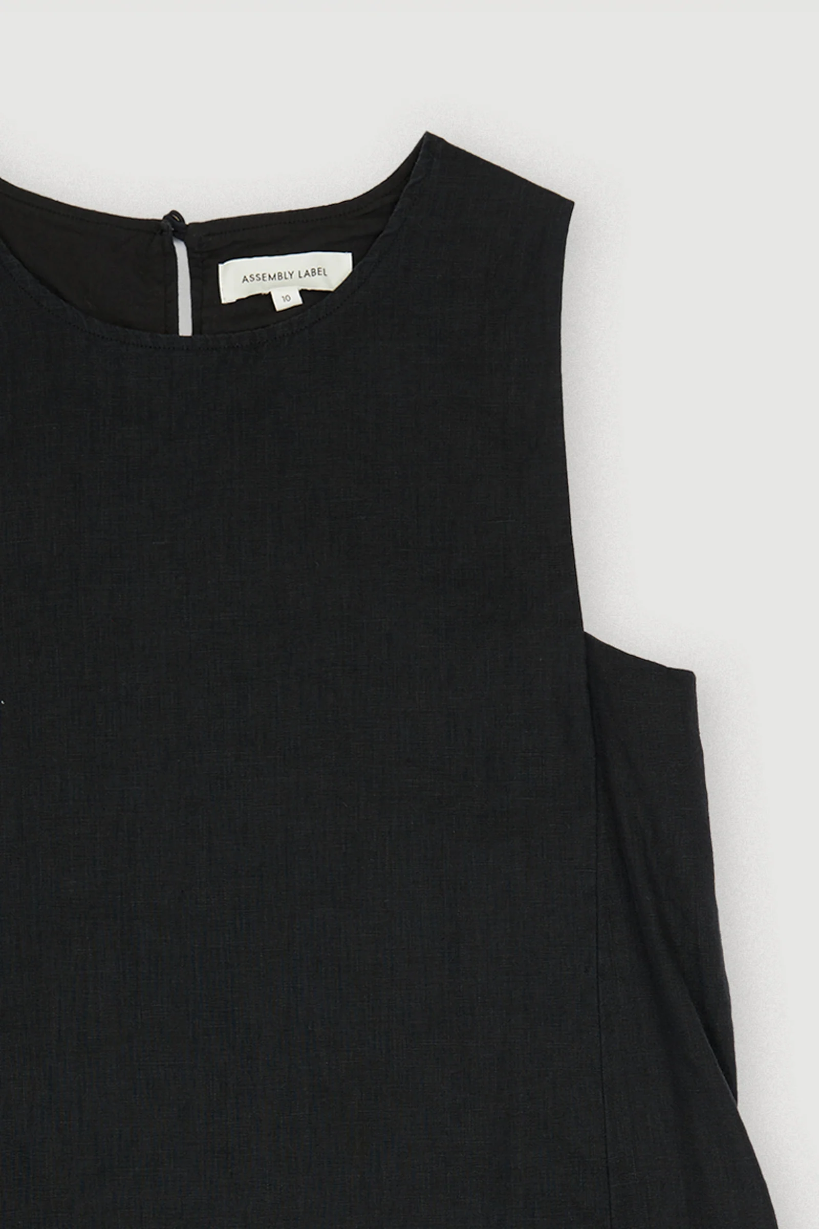 Re-Worn Womens Linen Tank Dress