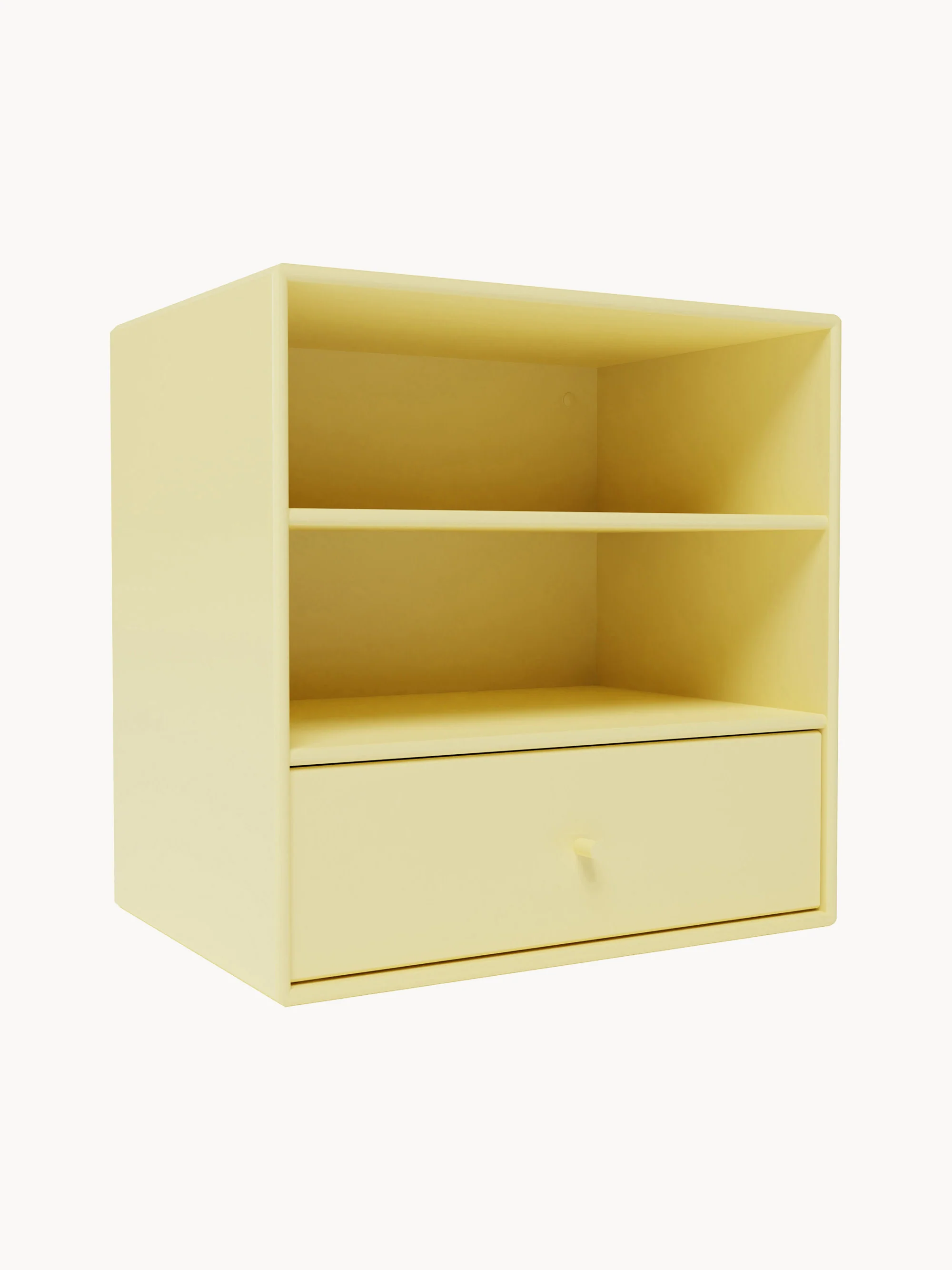 Regalelement Montana Mini 1005 mit Schublade für modulares Regalsystem