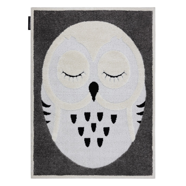 Dywan dziecięcy JOY Owl sowa, dla dzieci - Strukturalny, dwa 120x170 cm