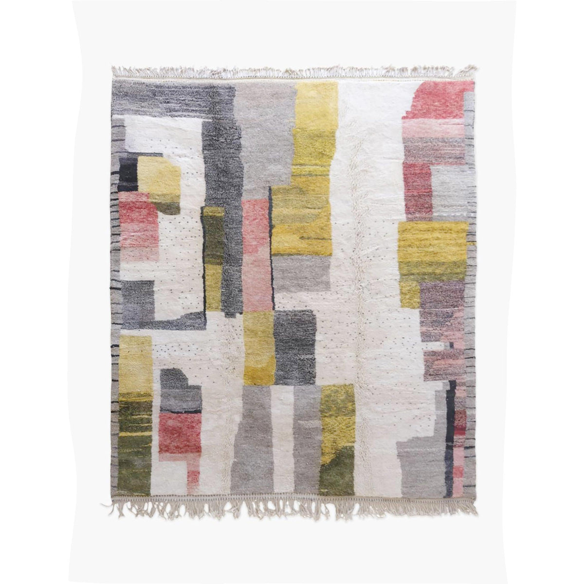 AFK Living vloerkleed Berber - handgemaakt - Wol - 120 cm x 170 cm