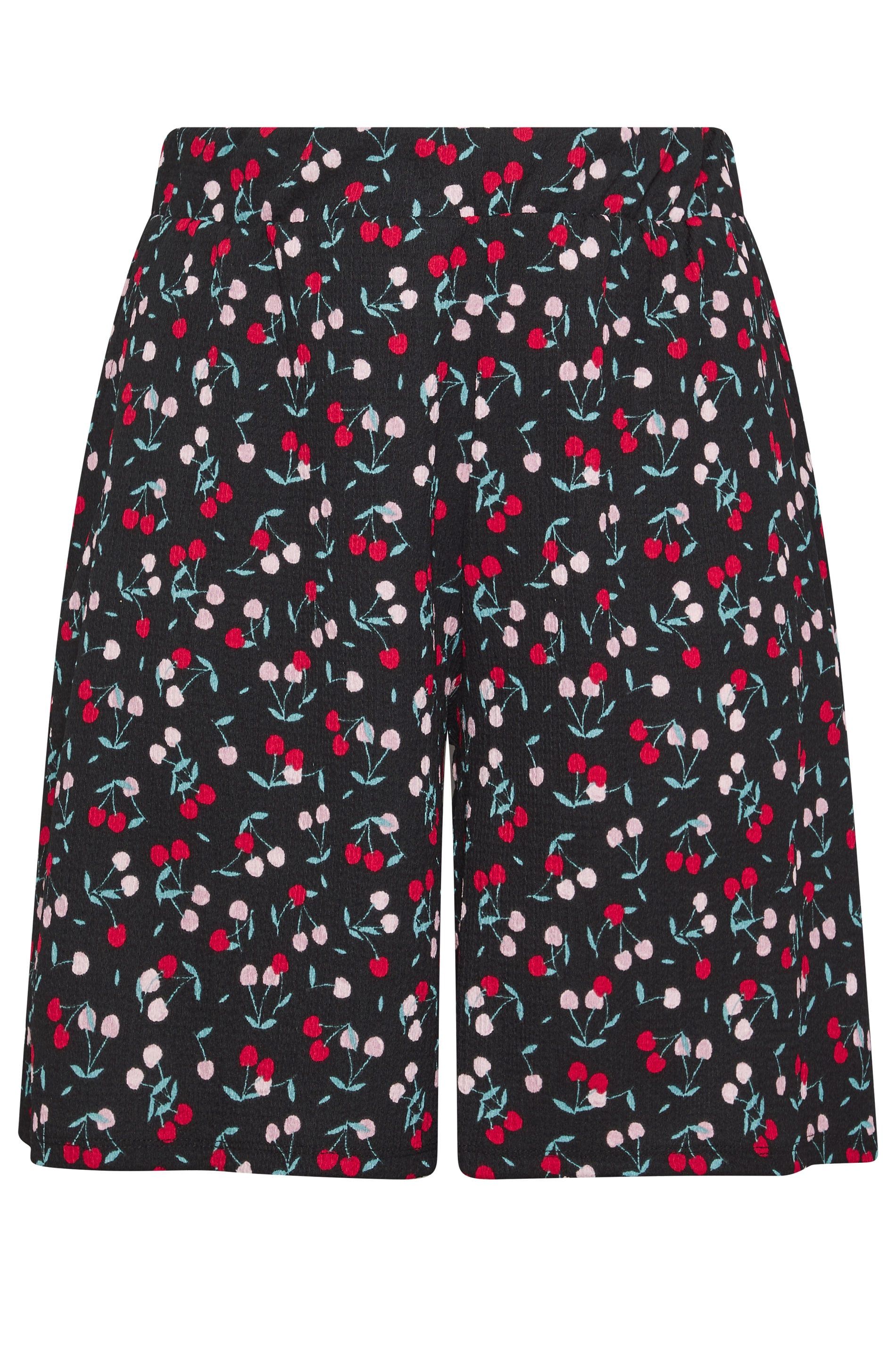 Yours Cherry Print Shorts