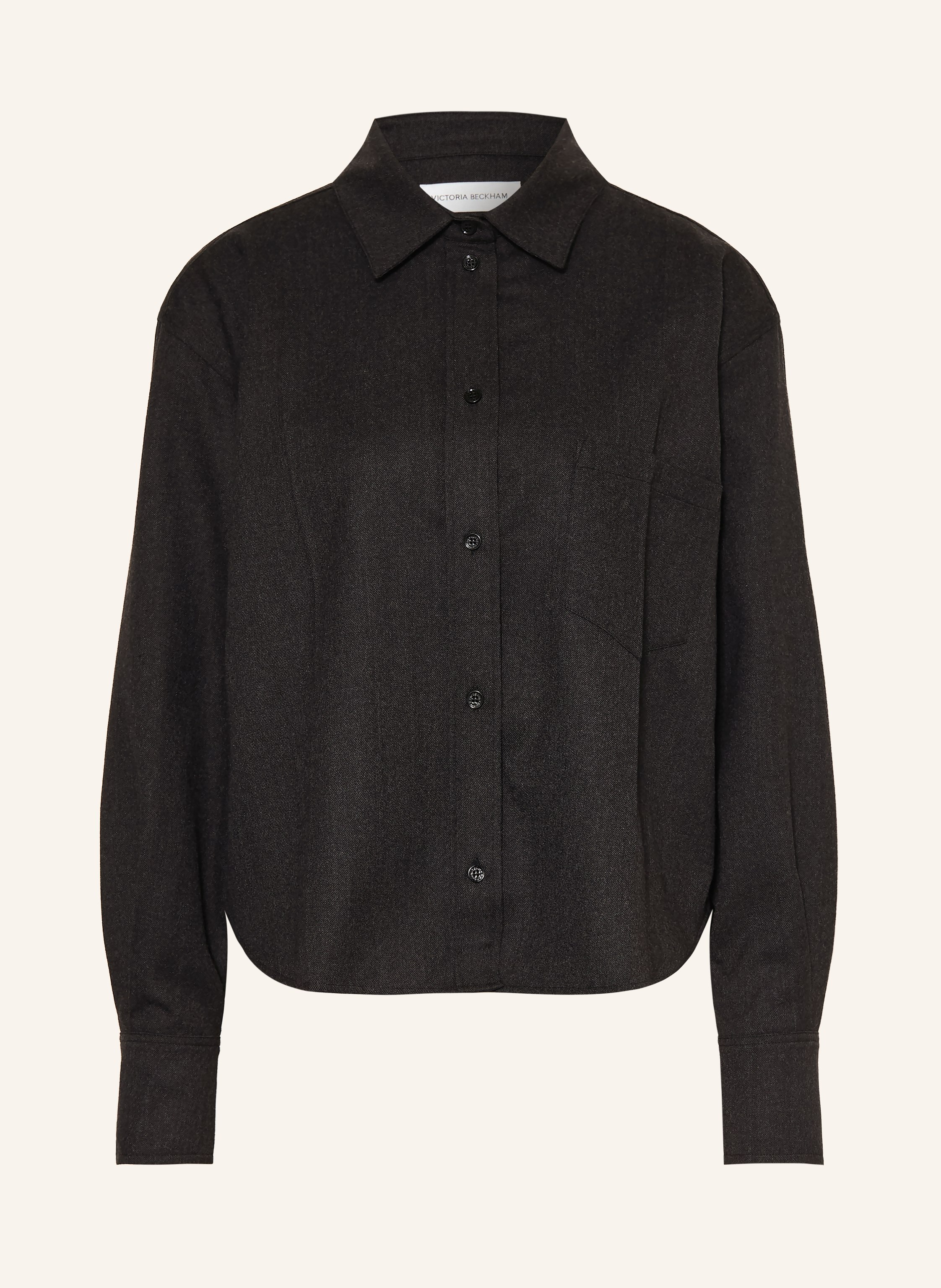 VICTORIA BECKHAM Hemdbluse ELLYS aus Flanell