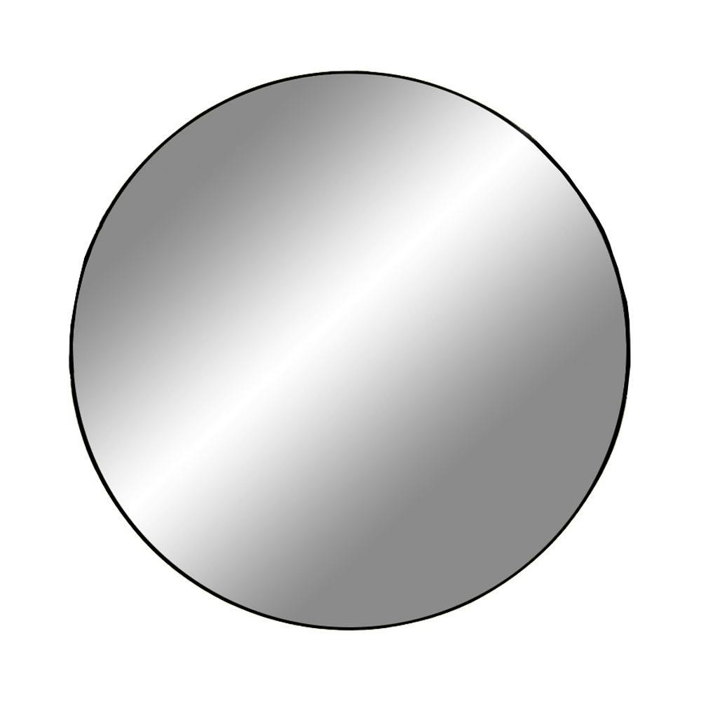 Miroir rond avec cadre noir ø80 cm SEOUL