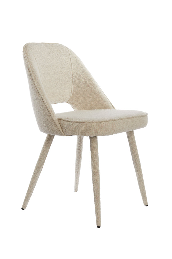 Light & Living eetkamerstoel DJESLIN - 57x51x84cm - bruin - Set van 2