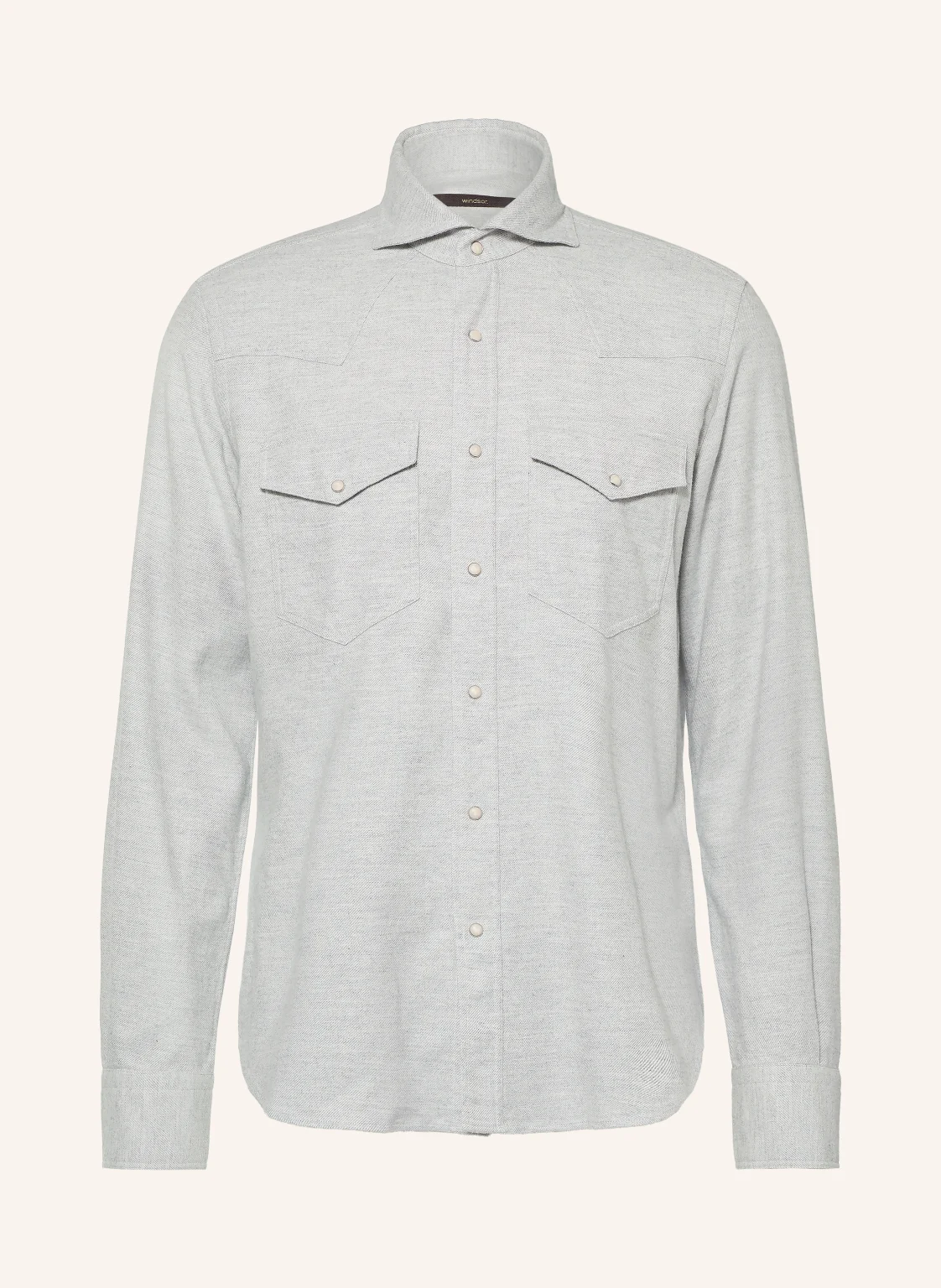 windsor. Overshirt LENNIO aus Flanell