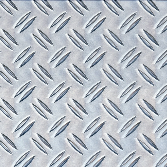 Strukturblech, unbehandelt, LxBxH: 100x60x0,25 cm