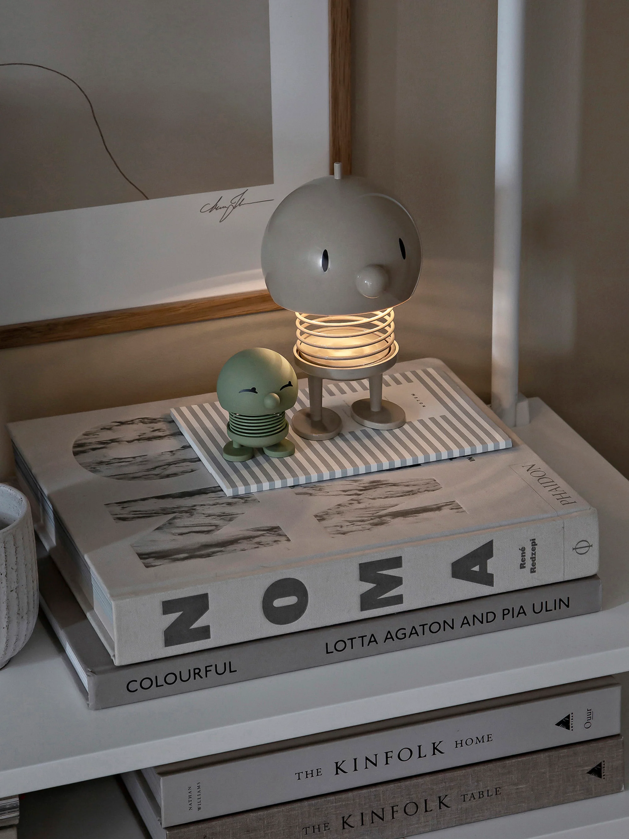 Mobile LED-Tischlampe Choco, dimmbar