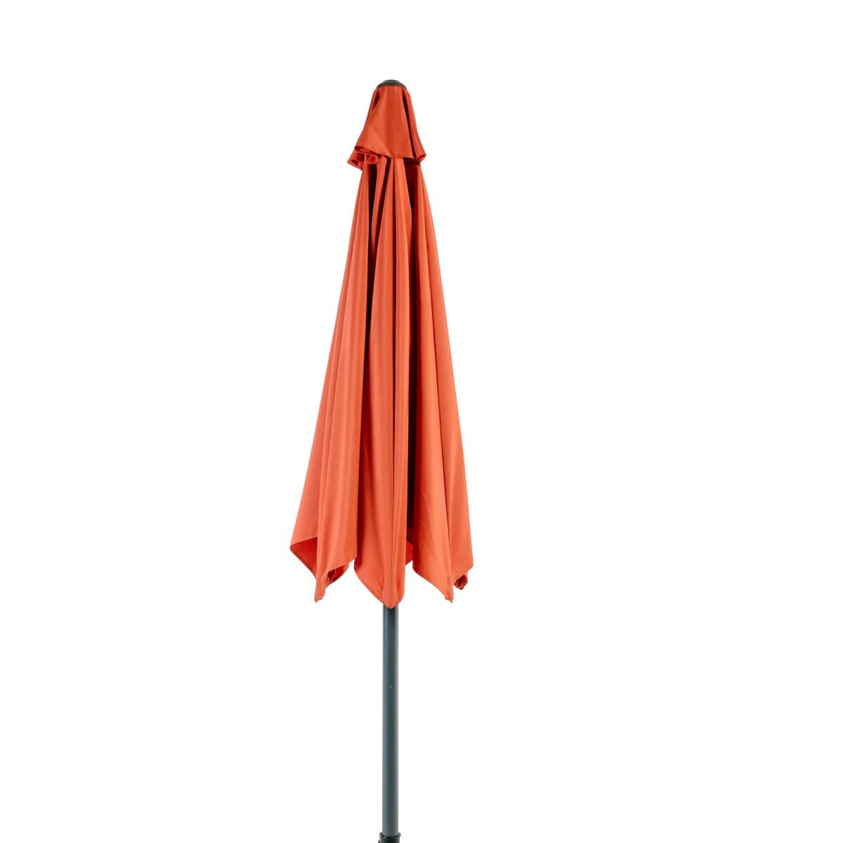 - Parasol rond aluminium orange brûlée D3M