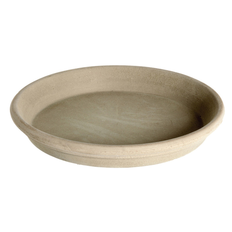 Soucoupe en terre cuite Vulcano Ø 31 x 4,4 cm