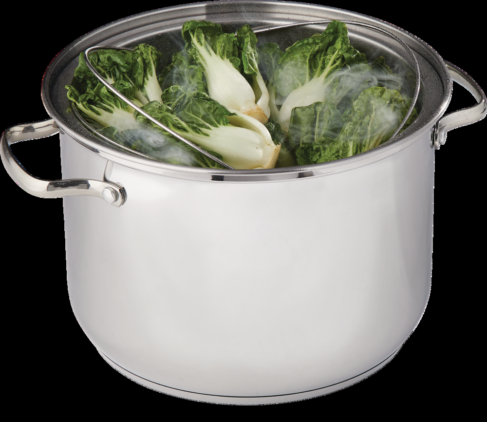 MASTER Chef Stainless Steel Pasta Pot Set, 8qt