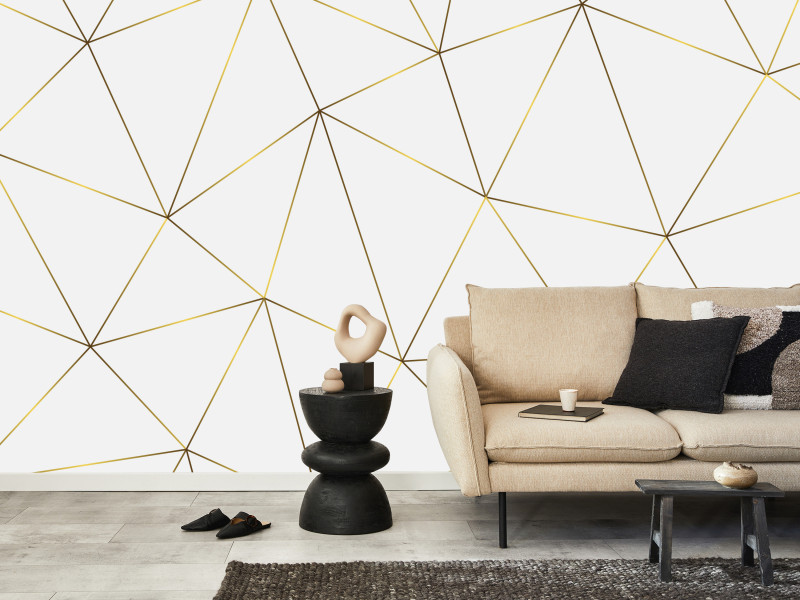 Fototapeta Abstrakcja geometryczna glamour 100x70cm