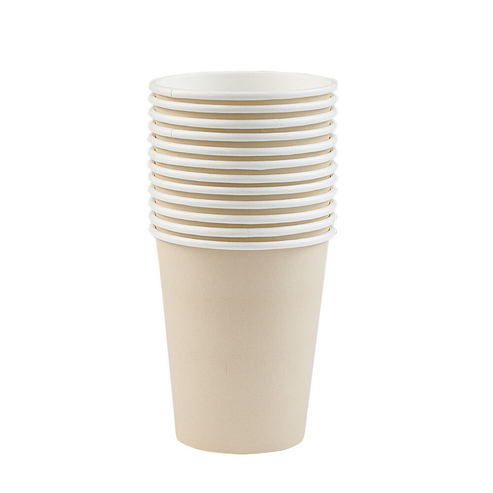 Gobelet blanc lin en carton 25 cl x12