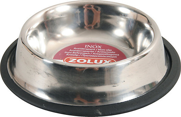 écuelle inox ronde Zolux 0,9L pour animaux
